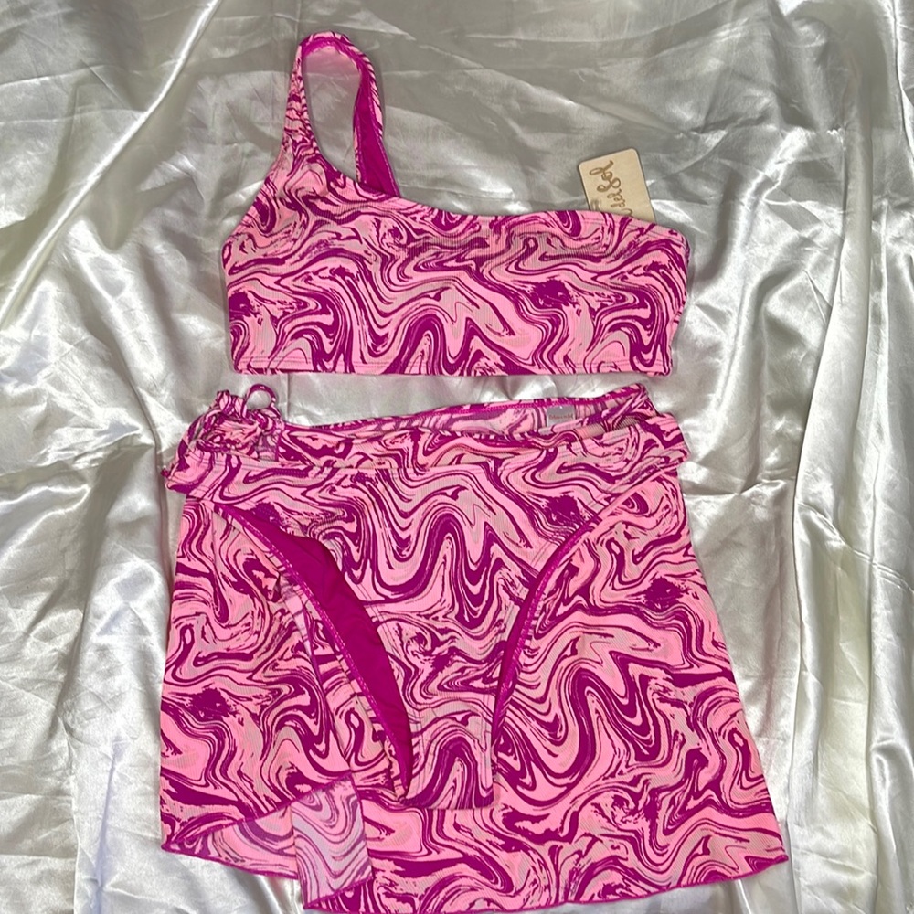 3 piece Cabana del sol bikini